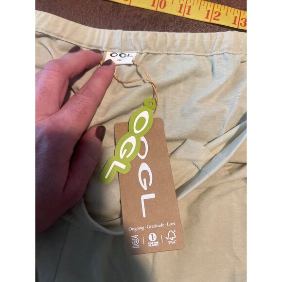 OGL  Wrinkle-resistant Cotton-linen Mid Rise Straight Leg Pant‎ NWT 2XL - Picture 11 of 12